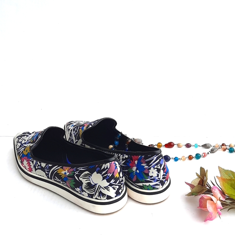 NICHOLAS KIRKWOOD Silk Slip-On Flats - Picture 8 of 11